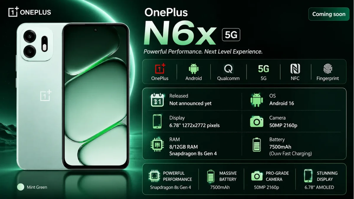 OnePlus N6x